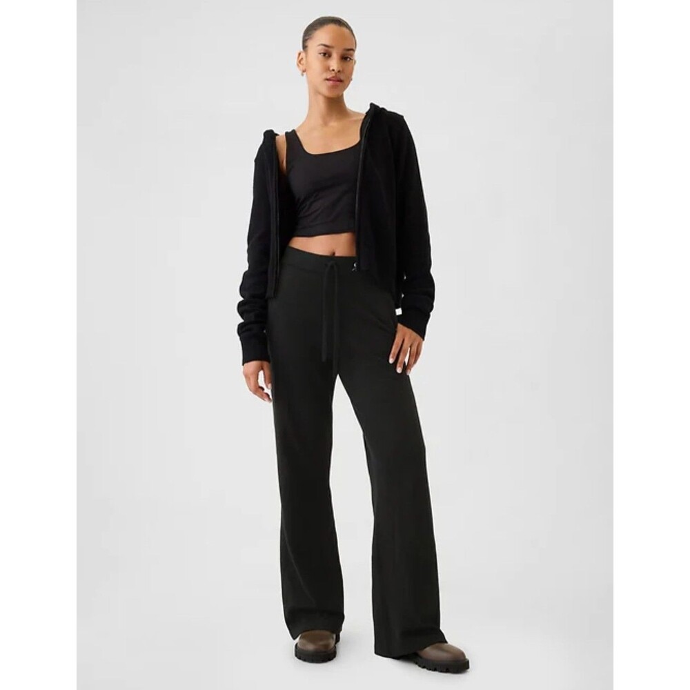 New Gap Pants Size XL CashSoft Sweater Trousers‎ Black Pull On Warm Cozy Soft